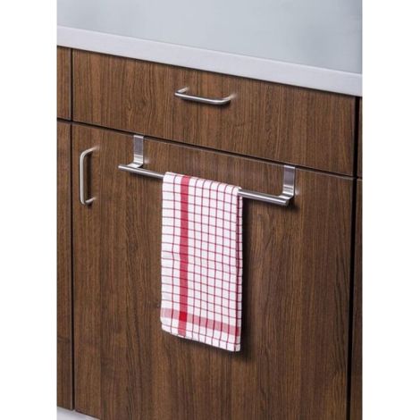 Porte-serviettes télescopique à suspendre – extensible, acier inoxydable, 26,5 (1/5)