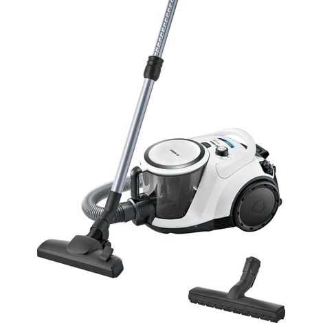 Bosch BGS41K332 Aspirapolvere a Traino Senza Sacchetto Potenza 550 Watt Colore Bianco / Nero (1/5)