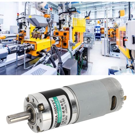 XD36XA-555YSY-24V Miniatur-Gleichstrommotor mit Drehzahlregelung und Frequenzumrichter, Niedrigdrehzahlmotor, 150 U/min (1/5)