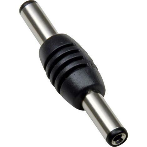 Adaptateur basse tension TRU COMPONENTS 1582281 DC mâle - DC mâle 5.5 mm 2.1 mm 5.5 mm 2.1 mm 1 pc(s) S655691 (1/3)