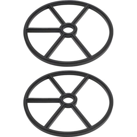 Lot de 2 joints de rechange en silicone pour vannes de filtre de piscine Hayward SPX0715D à plusieurs ports et filtres à sable. (1/5)
