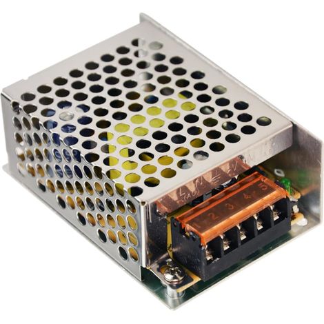 Alimentation à découpage 12 V 5 A 60 W, transformateur LED transformateur de commutation, convertisseur de tension contrôlé AC 230 V à CC 12 volts, adaptateur transformateur pour éclairage de bande (1/5)