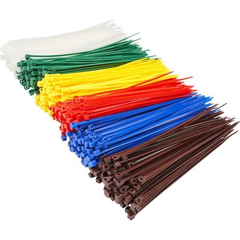 FASCETTE CABLAGGIO COLORATE 135X2,5 MAURER CF600PZ - CF. BUSTA