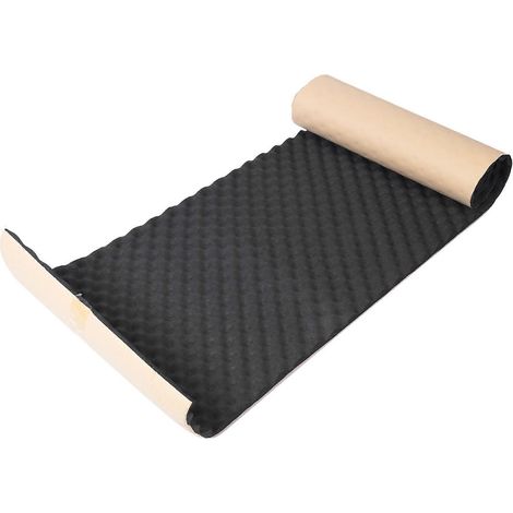 Tapis d'insonorisation pour voiture 50 x 200 cm, en mousse de coton autocollante pour moteur, isolation phonique, épaisseur 15 mm (1/5)