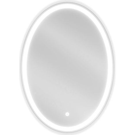 Mexen Elz specchio da bagno retroilluminato 50 x 70 cm, LED 6000K, antiappannamento - 9802-050-070-611-00 (1/5)