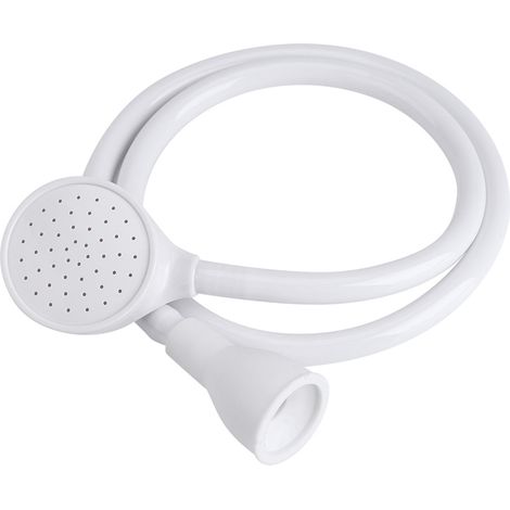 Lance de douche pour animaux avec tuyau à clipser, accessoire de bain pour lavabo et évier, lavage des cheveux pour coiffeur. (1/5)