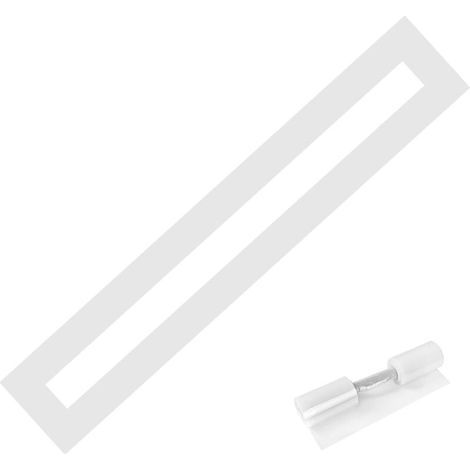 Parking line stencil - 215 x 10 cm - 235 x 30 cm - Silicone - Foldable - For parking lines - Reusable - Portable stencil - Paintable parking space marking (1/5)