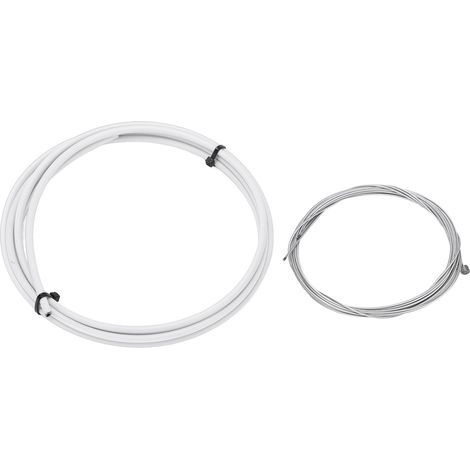 Kit de remplacement de câble de dérailleur pour vélo de route et VTT (blanc) (1/5)