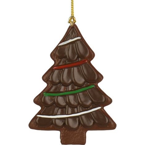 Plätzchen Tannenbaum Zartbitterschokolade - Polyresin
