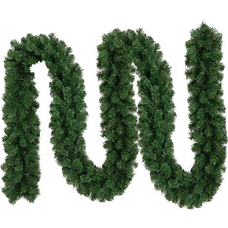 Guirlande Sapin Artificiel, Guirlande Artificielle pour Décorations de Noël de 8,8 Pieds/2,7 m pour Fête de Mariage de Vacances