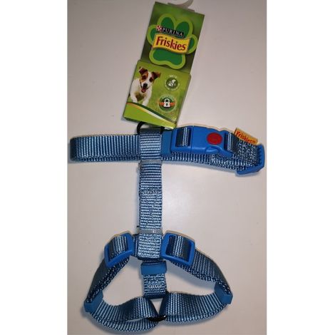 Blue nylon harness for dogs - Size XS-S - Friskies Purina