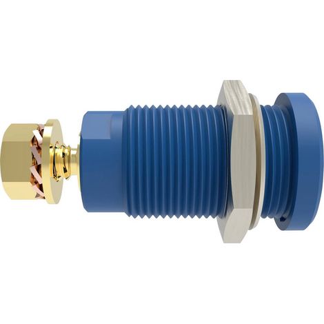 Schützinger DI SEB 9424 Au / BL Presa integrata di sicurezza dritto Blu 1 pz.