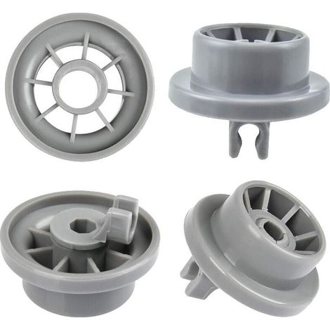 Set of 4 dishwasher wheels for lower basket, dishwasher wheels, suitable for Siemens, Bosch 165314 (1/5)