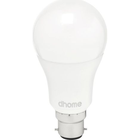 Standard-LED-Glühbirne DHOME B22 - 2700 K - 806 Lumen - 8 W - BRICODEAL - 249224 (1/3)
