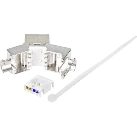 Keystone CAT6a Embedded RJ45 Module – 1 piece, ISO/IEC 11801 compliant, high performance and low power consumption