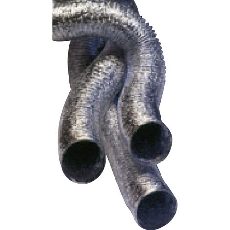 Tubazione flessibile con isolamento 25mm i-26 diametro 102mm lunghezza 10metri systemair 80811