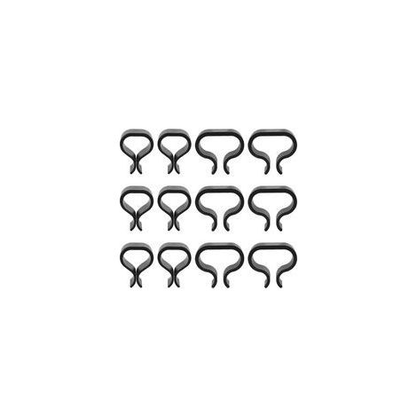 12Pcs Clips de Meubles en Rotin, Clips Antidérapants pour Meubles, Clips de Fixation pour Meuble de Jardin, Pinces de Meubles pour Meubles de Jardin, Module Extérieur, Canapé, Patio, Meubles (1/5)