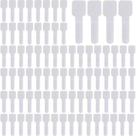 Fixation pour Filet Chat - 80Pcs - Plastique - Adhésif - Intérieur/Extérieur - Sécurisé (1/4)
