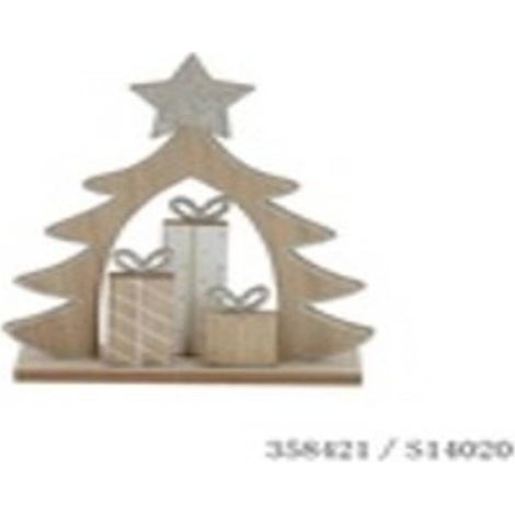 Legno di abete 17x6x21cm natur - Feeric lights & christmas (1/2)