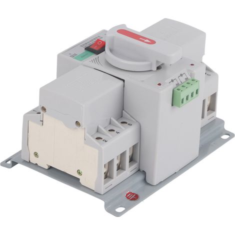 1 disjoncteur/inverseur de source intelligent double alimentation 380 V 63 A triphasé (1/5)