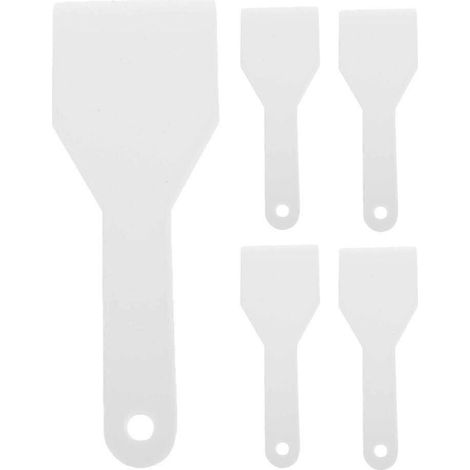 Pelle à glace en plastique pour réfrigérateur (lot de 5), grattoir à glace, pelle à neige, pelle à givre, dégivreur (1/3)