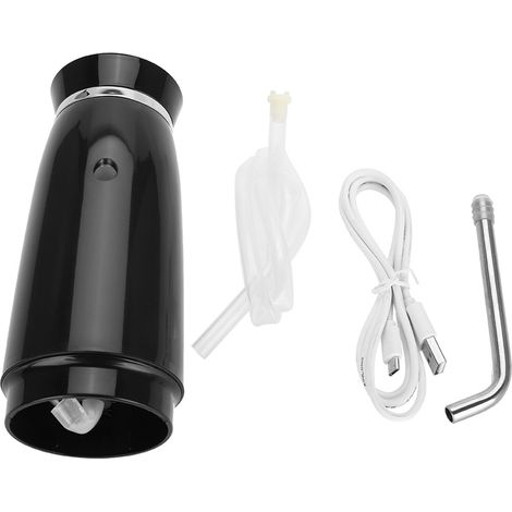 Bouteille d'eau pompe électrique USB rechargeable rapide distributeur automatique noir (1/5)