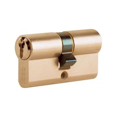 CILINDRO ISEO ART.8209 PER SERRATURA CENTRALE MM 80 OTTONE (12550)