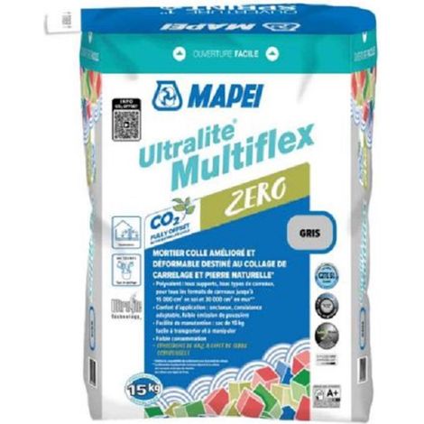 Mortier colle ULTRALITE MULTIFLEX - Coloris: Blanc