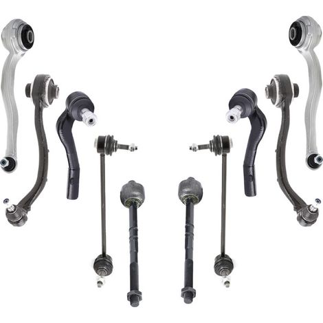 KIT BRACCIO OSCILLANTE 10 PEZZI COMPATIBILE CON MERCEDES-BENZ CLASSE CLASSE CLK (C209) C / Kit Sospensione Completo OE/OEM / Bracci Oscillanti + Testine Sterzo / Sostituzione Diretta OEM