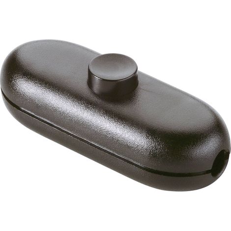 interBär Interrupteur pour câble souple noir 1 x Off/On 2 A 1 pc(s) Q45132