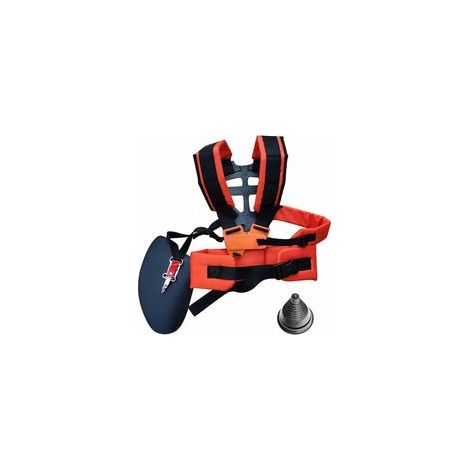 Double sangle rembourrée réglable pour débroussailleuse tondeuse, nylon durable, jardin – (1/5)