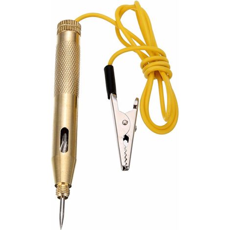 Elektrischer Schaltungstester, Gleichspannungsprüfstift (6 V/12 V), Diagnosesonde, Werkzeug für Auto- und Motorradreparaturen (1/5)