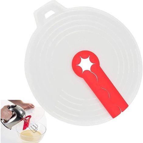 Rührschüssel-Spritzschutzdeckel – Ø 31 cm für effizientes Schlagen von Eiern und Sahne (1/5)