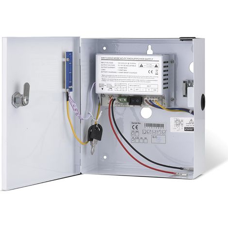 Rs Pro – Alimentation linéaire intégrable 220V c.a. – Sortie 12V c.c. – Courant 1A – Châssis ouvert pour montage facile (1/3)