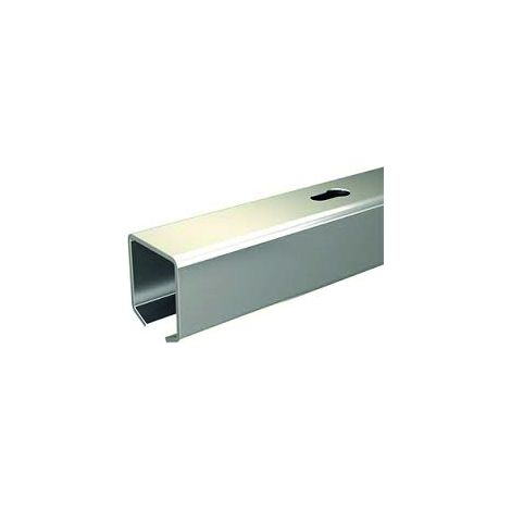 Finish – Rail galv 26 x 25 mm pour systèmes coulissants Cadette – Longueur 4m – Poids maximal supporté 40 kg – Installation facile