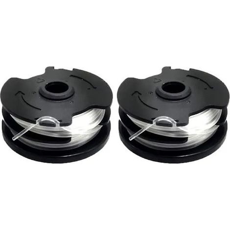 Lot de 2 bobines de fil de rechange pour tondeuse à gazon Parkside, TLP-01 (1/5)