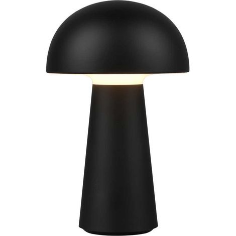 Lampadaire et lampe de jardin, Lampe outdoor Lennon à batterie Noir en Plastique, TRIO (1/5)