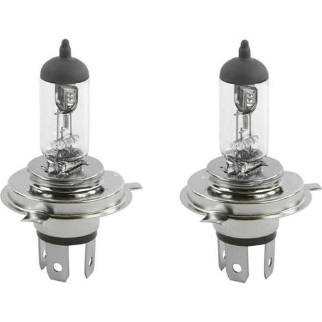 Lampadina per auto h4 55 watt 12 volt luce bianca o calda lampadina alogena di ricambio p43t