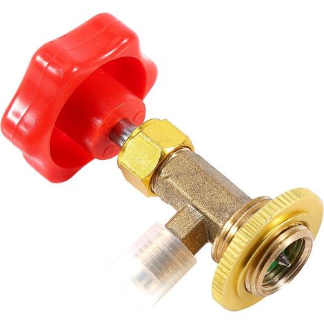 Le réfrigérant de climatisation automatique M14/1/4" peut appuyer sur l'ouvre-bouteille de valve pour R134a (1/5)
