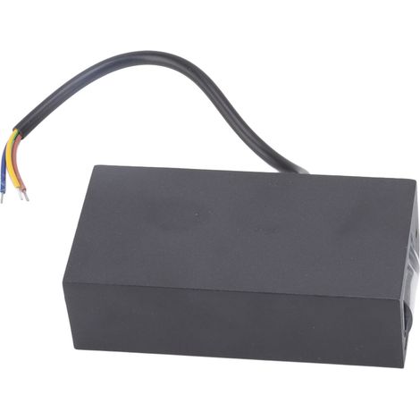 Luminaire murale LED 6W 2 faisceaux décoratifs, projecteur lumineux haut et bas, étanche extérieur, couloir salon jardin moderne noir chaud 6W (1/5)