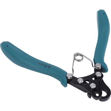 Pince à boucler 3 mm à 9 broches, outil ergonomique pour la fabrication de bijoux, pour fils de calibre 18 à 26 AWG (1/5)