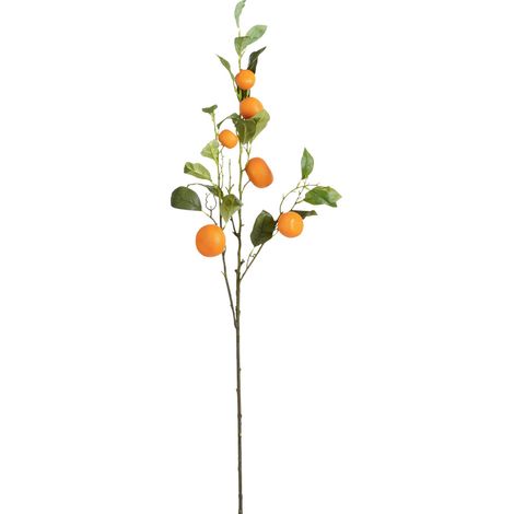 Mica Decorations Kunstpflanze Mandarinenzweig 104 cm orange