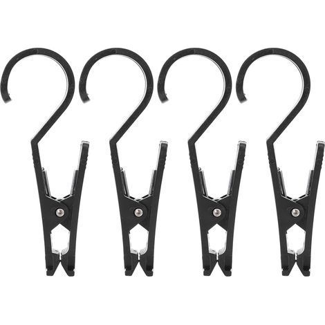 Set mit 4 vielseitigen und tragbaren Zeltplanen-Aufhängehaken für Outdoor-Aktivitäten (1/5)
