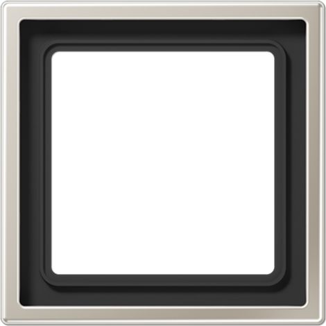 Jung Marco 1fach, LS 990, IP 44, acero inoxidable, montaje vertical y horizontal ES 2981