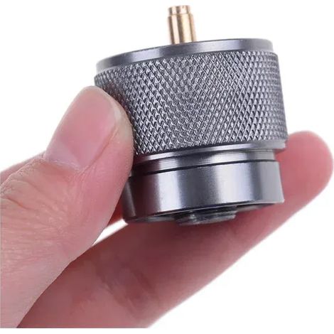 Adaptateur pour réchaud de camping portable, bouteille de propane, brûleur à gaz standard américain, cartouche, équipement de camping, réchauds de cuisine portables (1/5)