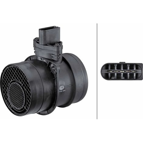 Débitmètre de masse d'air Hella 8ET 009 142-571 AUDI 074 906 461 B 074 906 461B