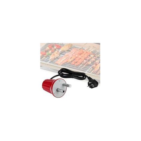Moteur Électrique pour Barbecue, Rôtissoire 220V à Faible Bruit, Accessoire Pratique pour Gril Extérieur Portable (1/5)