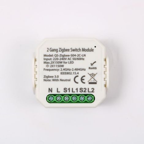 Module Double Interrupteur Zigbee - SILAMP