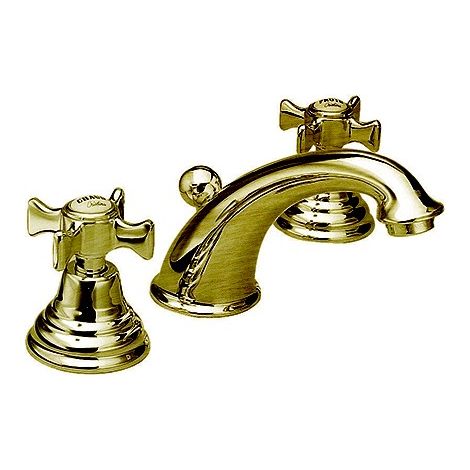 Mélangeur pour lavabo 3 trous vieux bronze RETRO CHAMBORD - CRISTINA ONDYNA CH11392 (1/4)