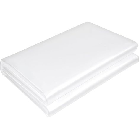 Film plastique serre transparent 6 mil polyéthylène UV anti-vieillissement 6x30,5m agriculture (1/5)